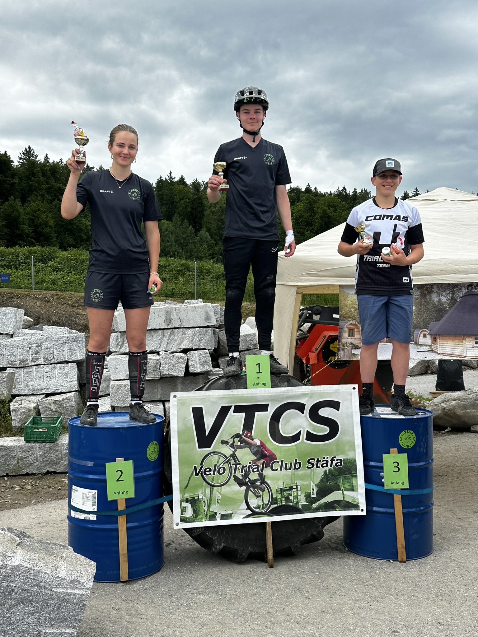 Podium am VTCS Clubwettkampf 2025