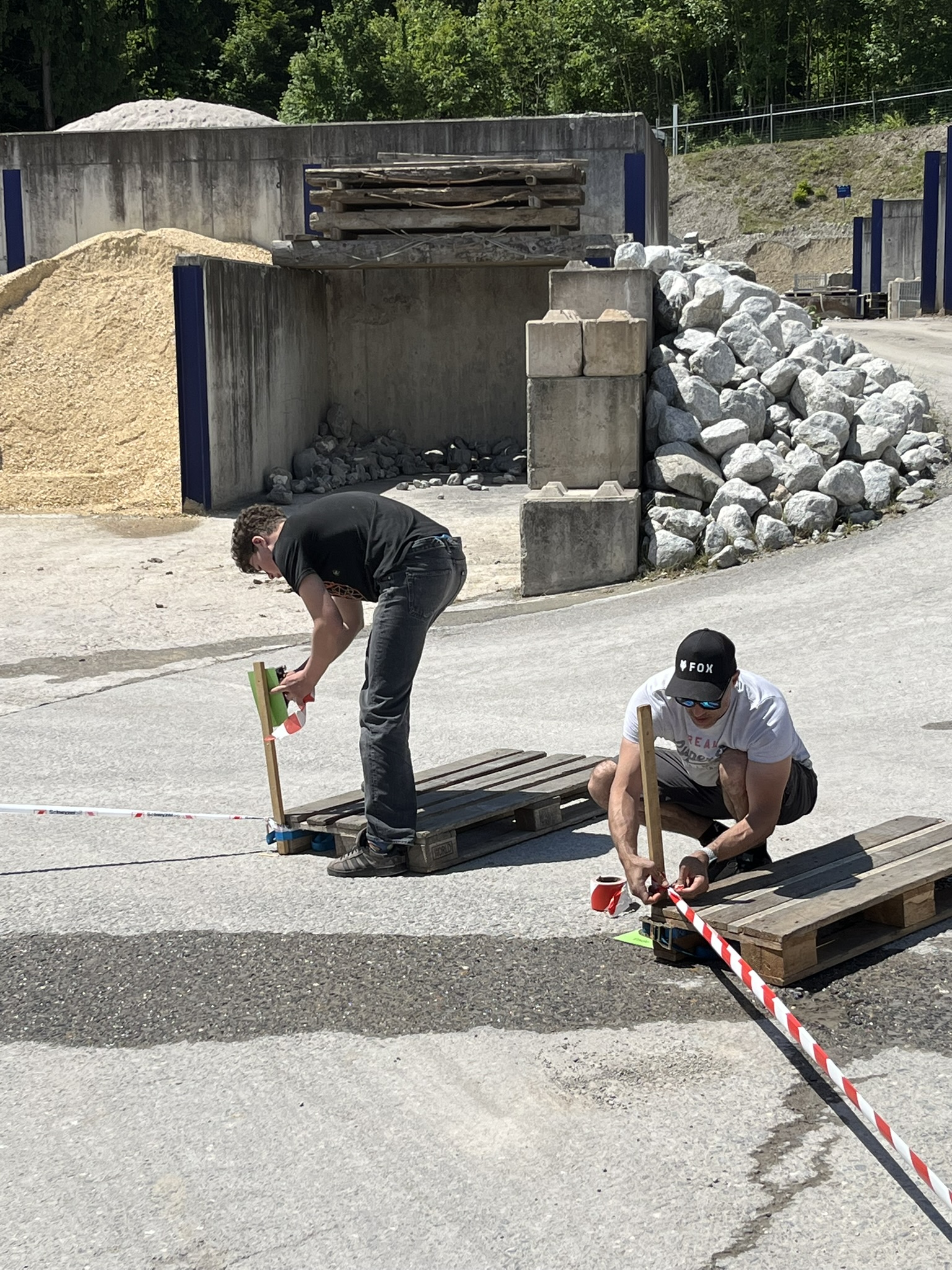 Sektionen vorbereiten